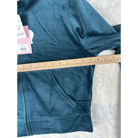 JUICY COUTURE Velour OG Booty Bling Tracksuit Set Sz Large Velvet Green Y2K 90s